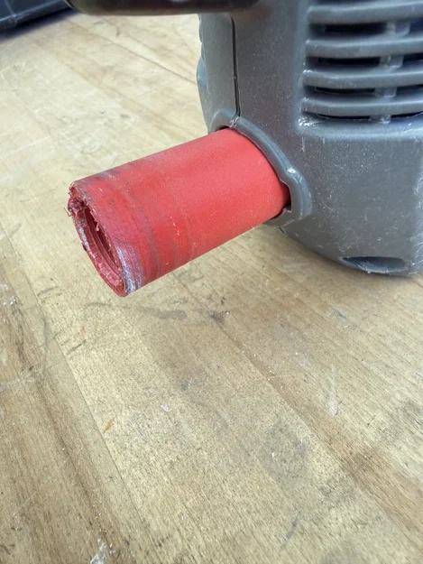 Đầu chuyển ống hút bụi cho máy chà nhám Porter Cable (3D Print Model) - Image 3