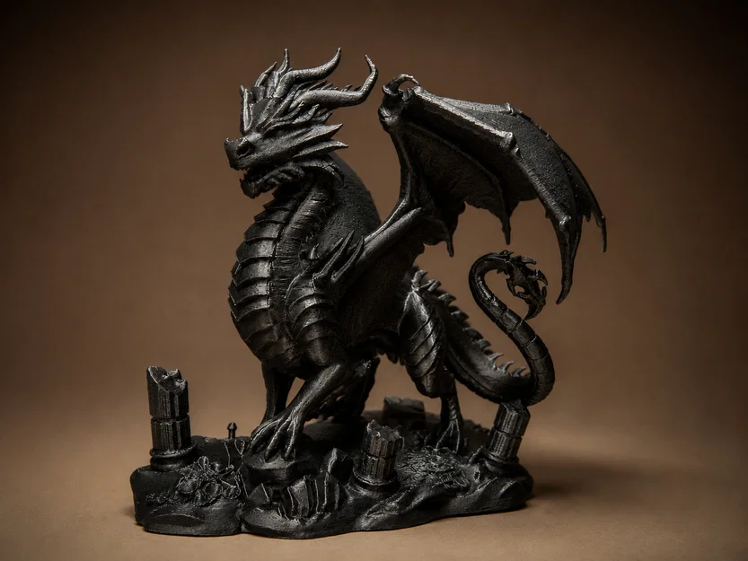 Warrior Dragon - Mô hình Rồng chiến binh đầy chi tiết - Image 1