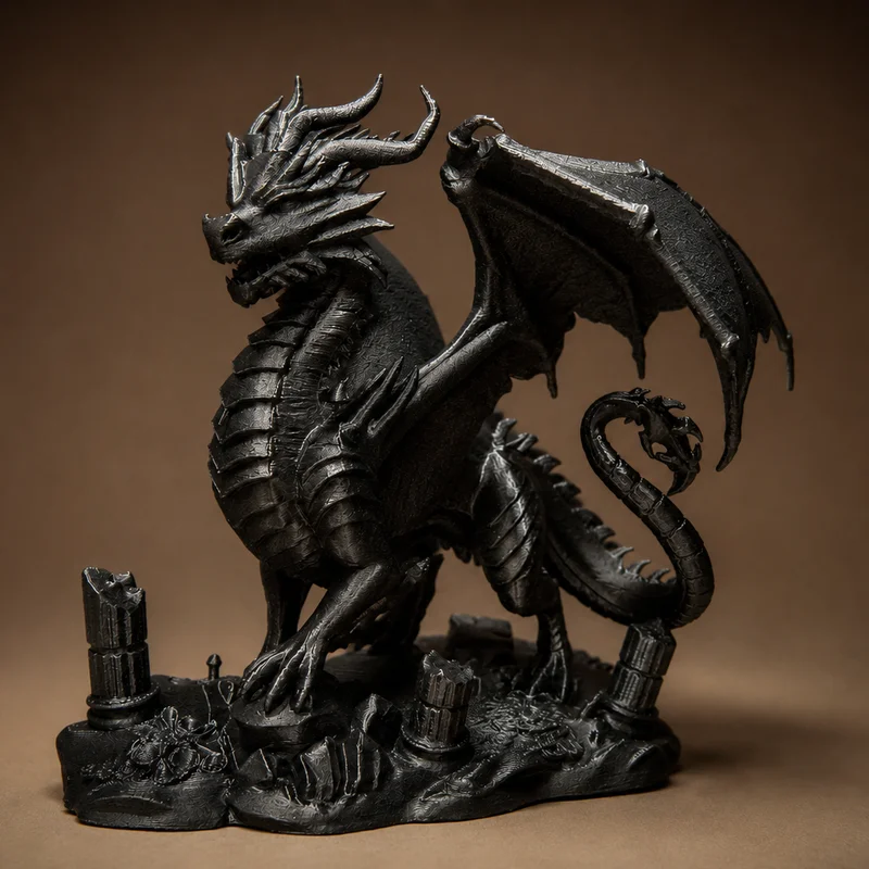 Warrior Dragon - Mô hình Rồng chiến binh đầy chi tiết