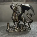 Warrior Dragon - Mô hình Rồng chiến binh đầy chi tiết - Thumbnail 3