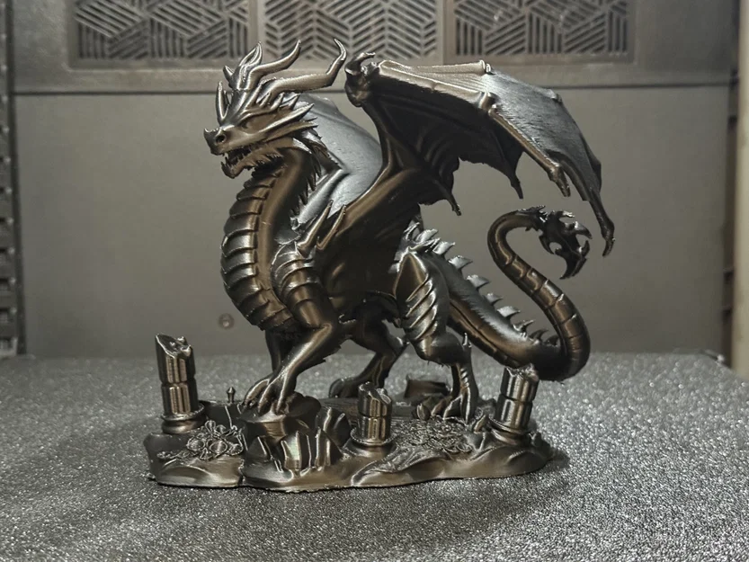 Warrior Dragon - Mô hình Rồng chiến binh đầy chi tiết - Image 4