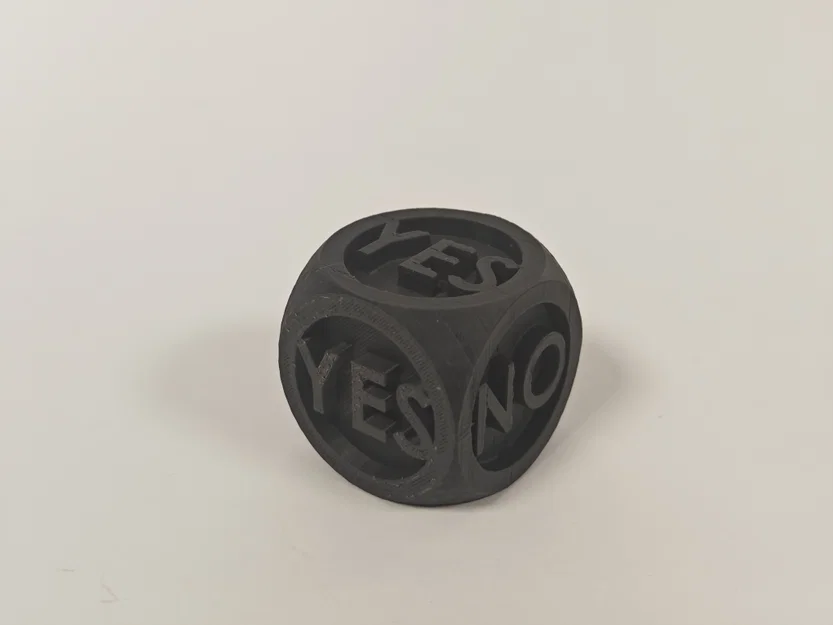Xúc xắc quyết định Yes/No | Đồ chơi để bàn | 3 kích thước tùy chọn - Image 2