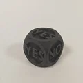 Xúc xắc quyết định Yes/No | Đồ chơi để bàn | 3 kích thước tùy chọn - Thumbnail 2
