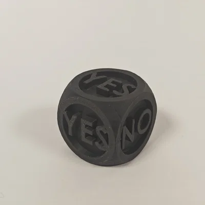 Xúc xắc quyết định Yes/No | Đồ chơi để bàn | 3 kích thước tùy chọn