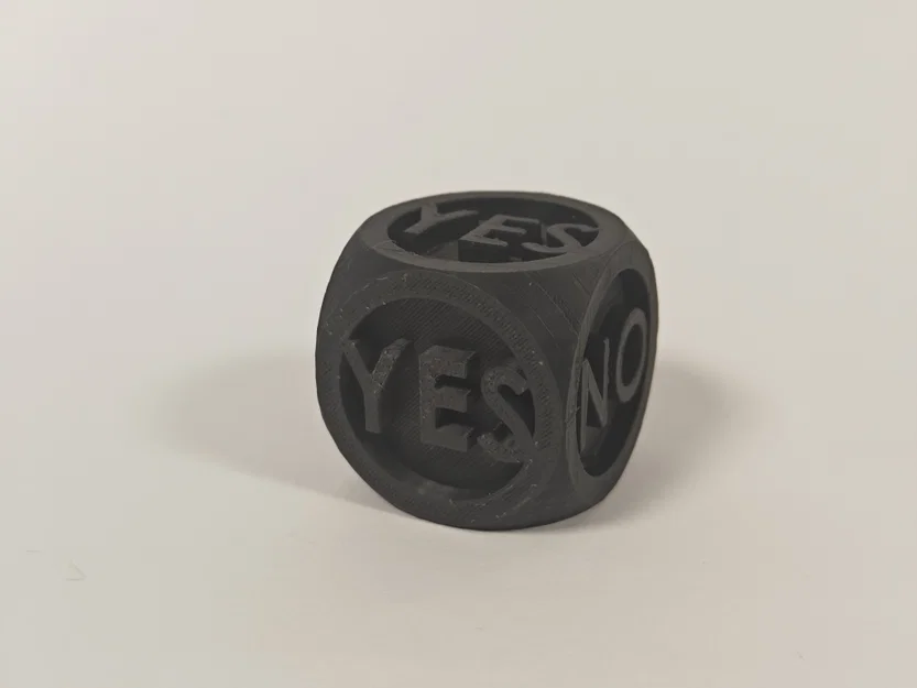 Xúc xắc quyết định Yes/No | Đồ chơi để bàn | 3 kích thước tùy chọn - Image 3