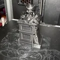 Mô hình 3D Phù thủy bí ẩn sau bục giảng trang trí độc đáo - Thumbnail 2
