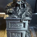 Mô hình 3D Phù thủy bí ẩn sau bục giảng trang trí độc đáo - Thumbnail 3