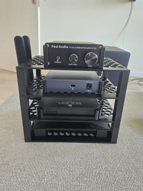 Kệ Đa Phương Tiện Siêu Nhỏ (Multimedia Micro Rack) - Image 1