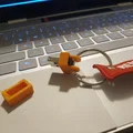 Vỏ Móc Khóa Cho USB Logitech Unifying Receiver (In 3D) - Thumbnail 1