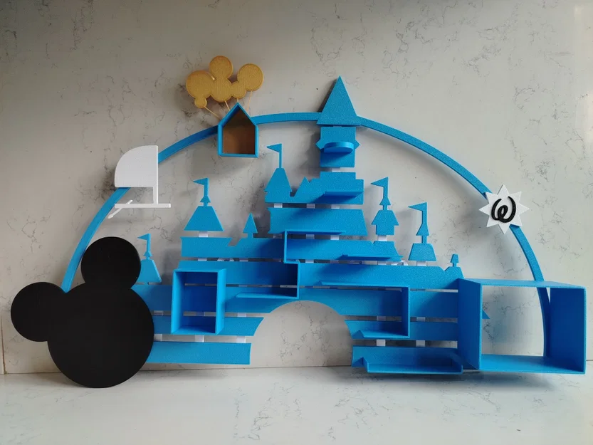 Kệ trang trí lấy cảm hứng từ lâu đài Disney - Image 2