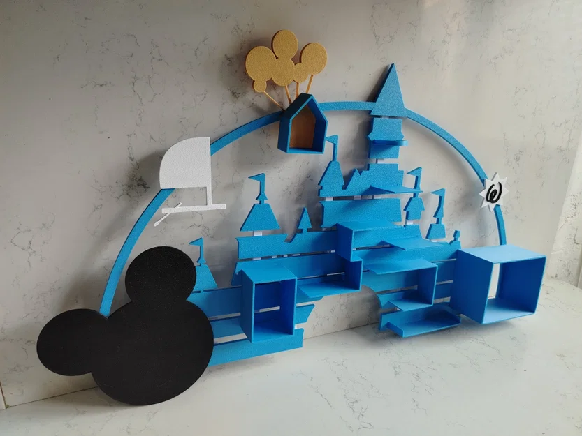 Kệ trang trí lấy cảm hứng từ lâu đài Disney - Image 3