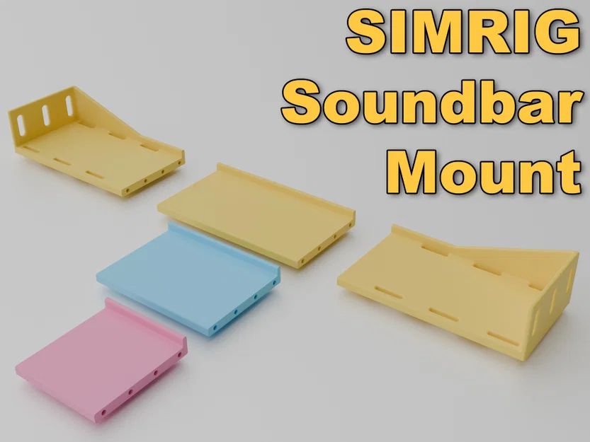 Giá đỡ Soundbar cho SIMRIG | Tương thích thanh nhôm 4040 & 8040 - Image 1