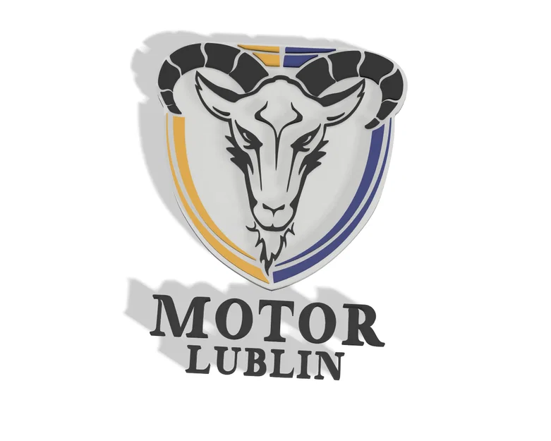 Mô hình logo đội đua Motor Lublin Speedway in 3D độc đáo - Image 1