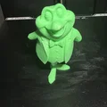 Mô hình tượng nhân vật Mr. Toad Disneyland in 3D chất lượng cao - Thumbnail 1