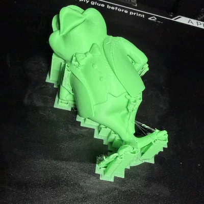 Mô hình tượng nhân vật Mr. Toad Disneyland in 3D chất lượng cao