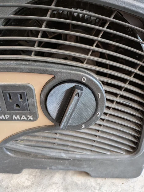 Núm vặn nguồn thay thế cho quạt Lasko Max Performance (U15700/U15701) - Image 1