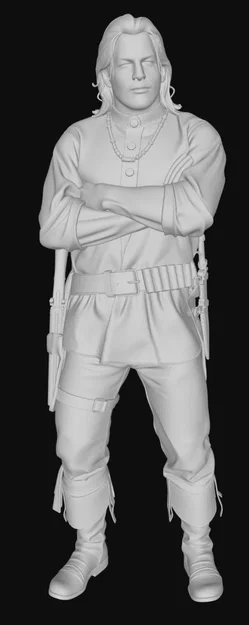 Mô hình 3D nhân vật Charles Smith (RDR2) tỉ lệ 1:24 - Image 2