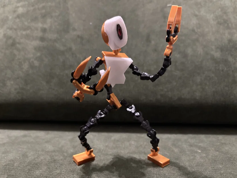 AQ7F54 - Mẫu robot khớp nối dựa trên Lucky 13 - Image 2