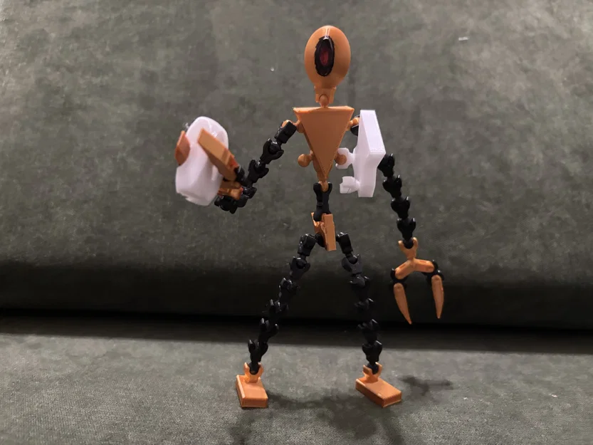 AQ7F54 - Mẫu robot khớp nối dựa trên Lucky 13 - Image 3