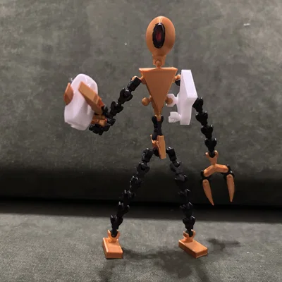 AQ7F54 - Mẫu robot khớp nối dựa trên Lucky 13