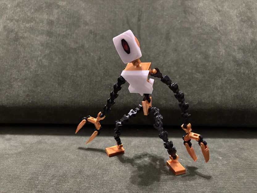 AQ7F54 - Mẫu robot khớp nối dựa trên Lucky 13 - Image 4