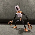 AQ7F54 - Mẫu robot khớp nối dựa trên Lucky 13 - Thumbnail 4