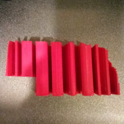 Mô hình 3D Nebraska Flip Text-Picture biến hình cực đẹp