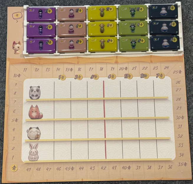 Khay Đựng Thẻ Quality Recognition Cho Board Game Kokeshi - Image 3