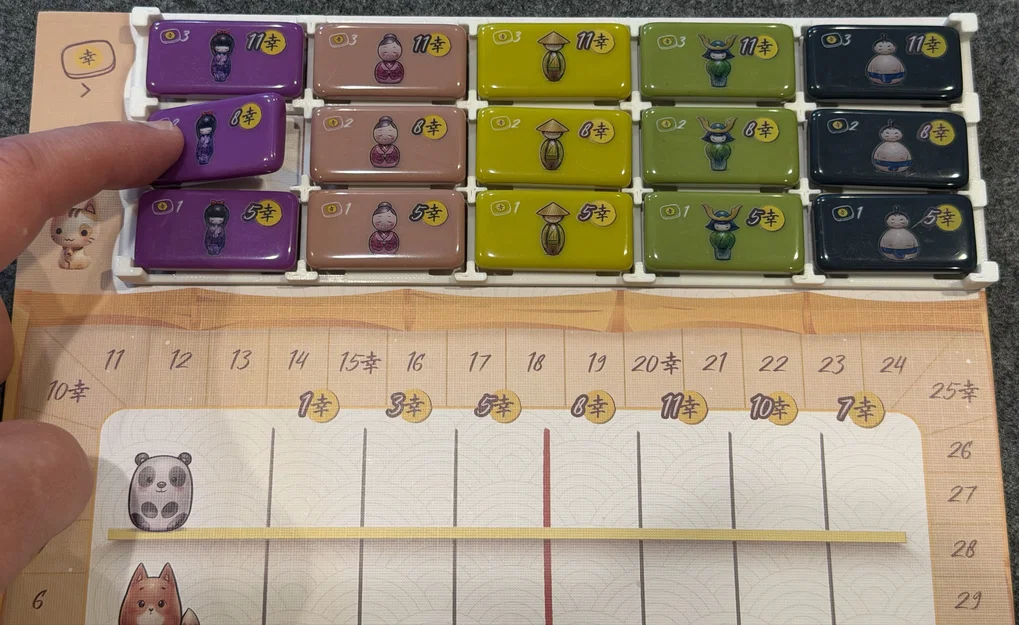 Khay Đựng Thẻ Quality Recognition Cho Board Game Kokeshi - Image 4