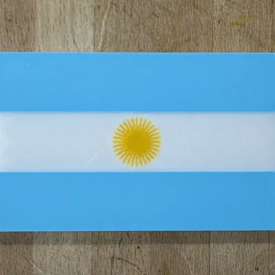 MagFlag: Lá cờ Argentina tích hợp nam châm kèm file SVG