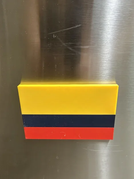 MagFlag: Cờ Colombia gắn nam châm đa sắc kèm file SVG - Image 1