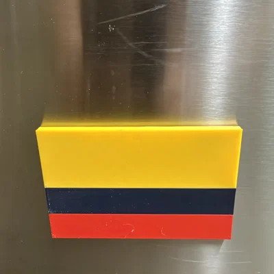MagFlag: Cờ Colombia gắn nam châm đa sắc kèm file SVG