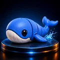Bộ sưu tập file STL & 3MF thú Flexi Mini có khớp nối, móc khóa - Thumbnail 4