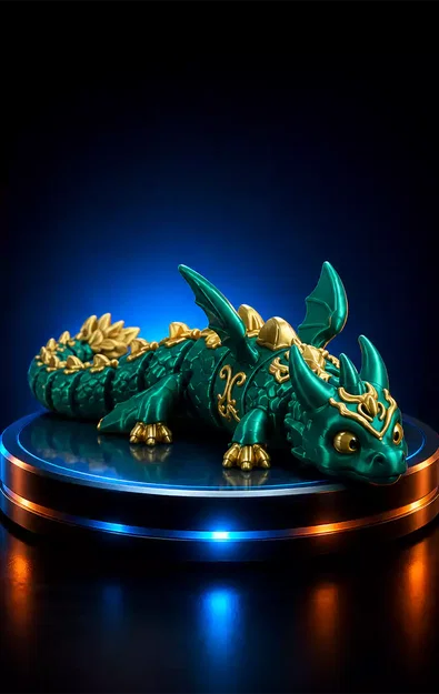 Bộ sưu tập file STL & 3MF thú Flexi Mini có khớp nối, móc khóa - Image 9