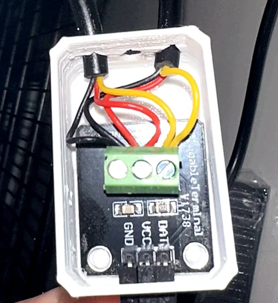 Hộp bảo vệ module DS18B20 "Plugable Terminal" (ESP32) - Image 1