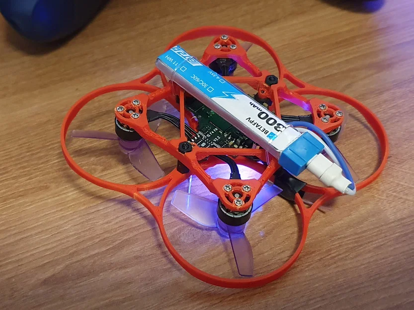 Khung Tiny Whoop - 1S - Tổng trọng lượng 31g - Image 2