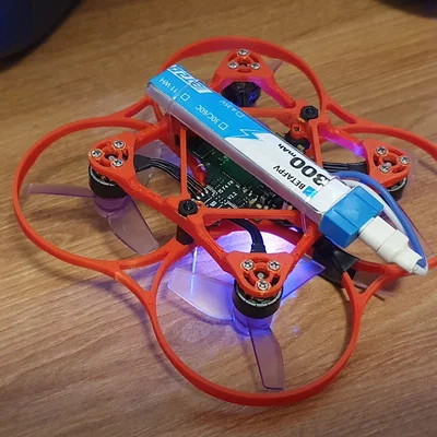 Khung Tiny Whoop - 1S - Tổng trọng lượng 31g