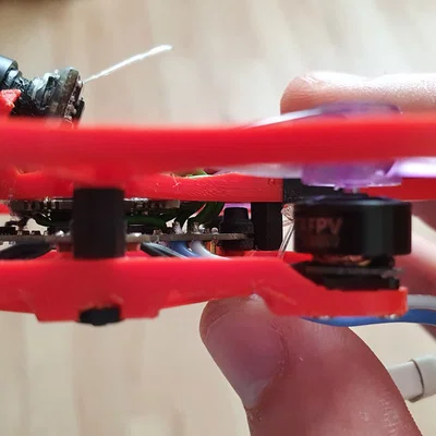Khung Tiny Whoop - 1S - Tổng trọng lượng 31g