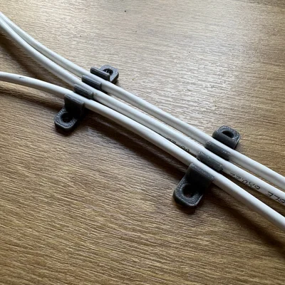 Kẹp dây cáp/Ethernet Cat5e UTP có lỗ bắt vít