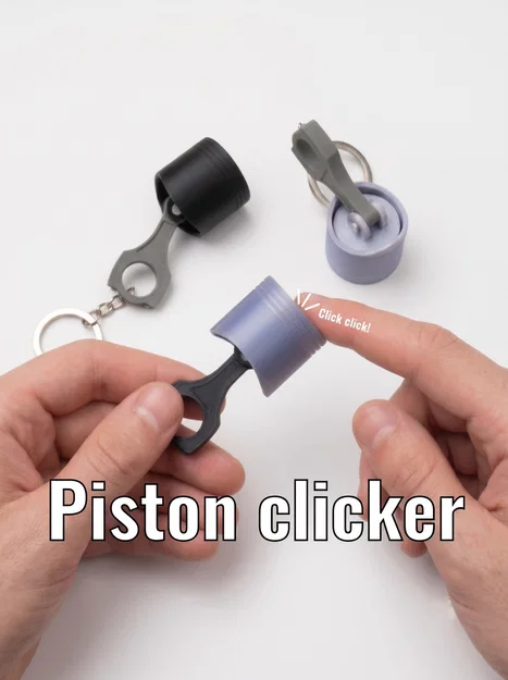 Móc khóa Piston Clicker - Image 1