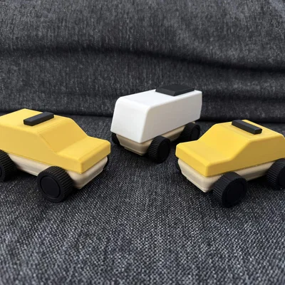 Bộ Phương Tiện Giao Thông Công Cộng | ModuCars - đồ chơi lắp ráp