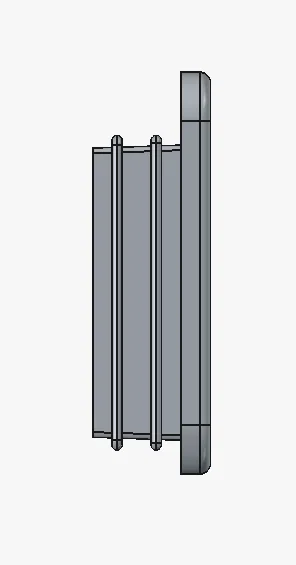 Nắp bịt đầu thanh nhôm định hình 41x41mm (Endcap) - Image 1