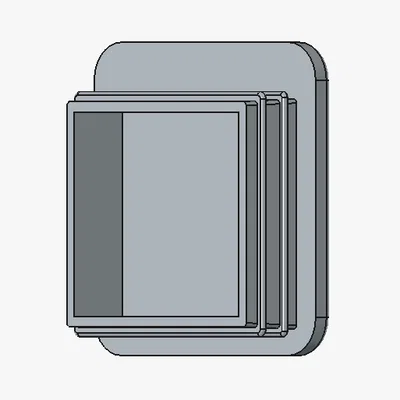 Nắp bịt đầu thanh nhôm định hình 41x41mm (Endcap)