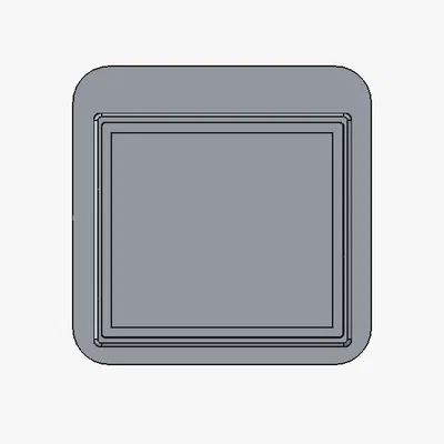 Nắp bịt đầu thanh nhôm định hình 41x41mm (Endcap)
