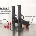 B.R.A.T - Mô hình súng đồ chơi Magnum dùng đạn vỉ - Thumbnail 1
