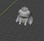 Mô hình 3D Vua Ếch King Fred dễ thương để bàn - Image 2