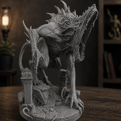 Tượng Quái Vật Riftmaw