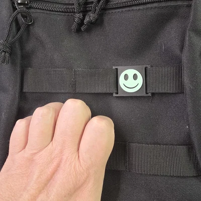 Mặt cười gắn MOLLE loop