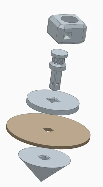 Bộ đồ chơi con quay 3D tùy chỉnh kèm bệ phóng và dây kéo - Image 2