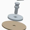 Bộ đồ chơi con quay 3D tùy chỉnh kèm bệ phóng và dây kéo - Thumbnail 2